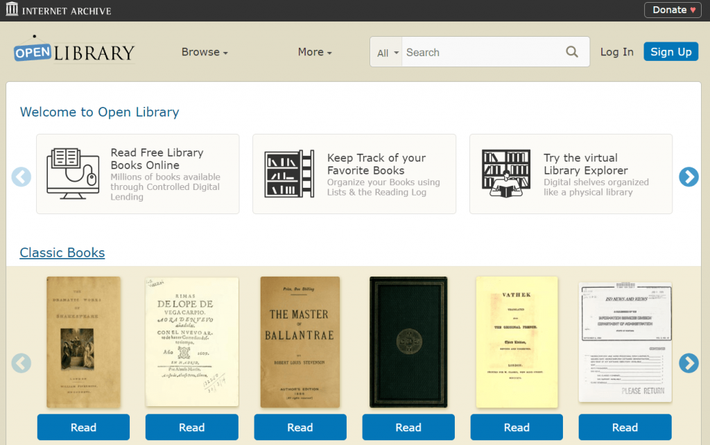open library free api